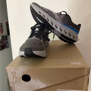 On Running Men's Black and Gray Athletic Shoes

Cloudsurfer Next